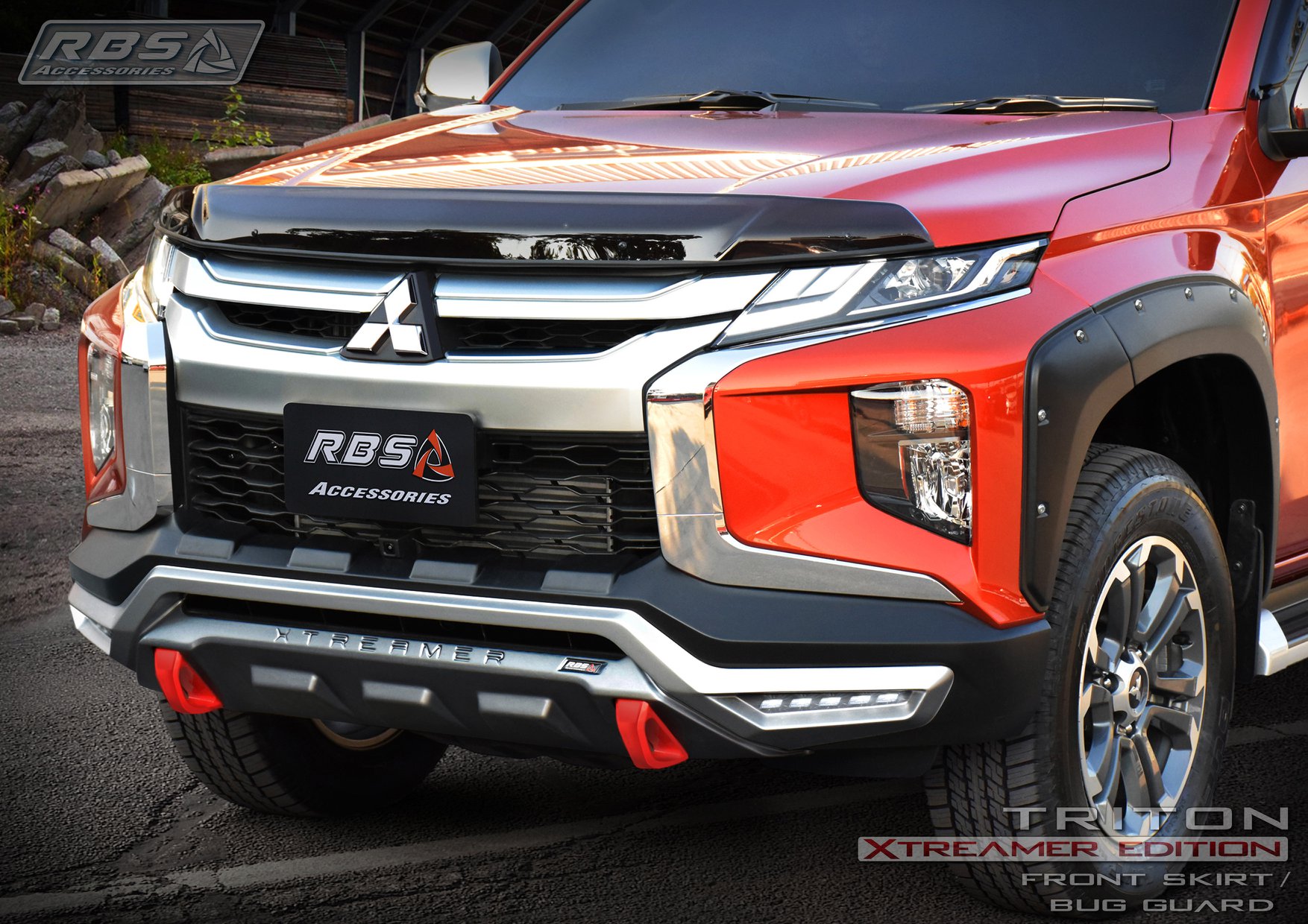 Lướt gió Capo Mitsubishi Triton