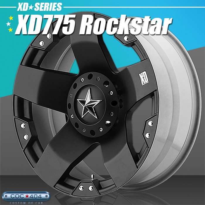 Mâm XD 18 inch - XD775 Rockstar - 6x139.7