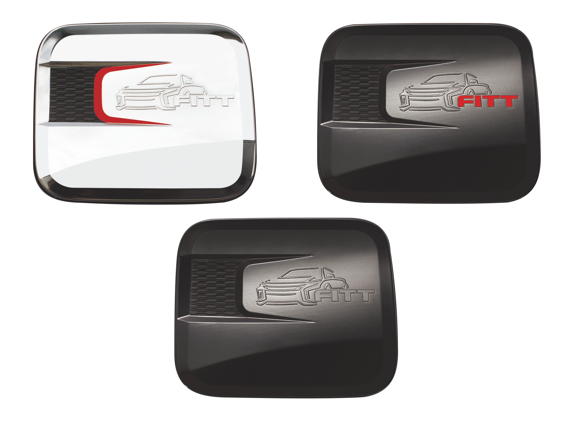 Ốp nắp xăng Mitsubishi Triton