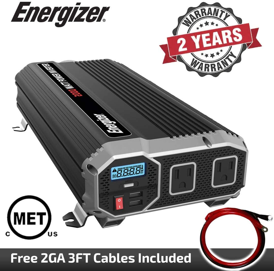 Bộ chuyển đổi nguồn điện Energizer 2000W