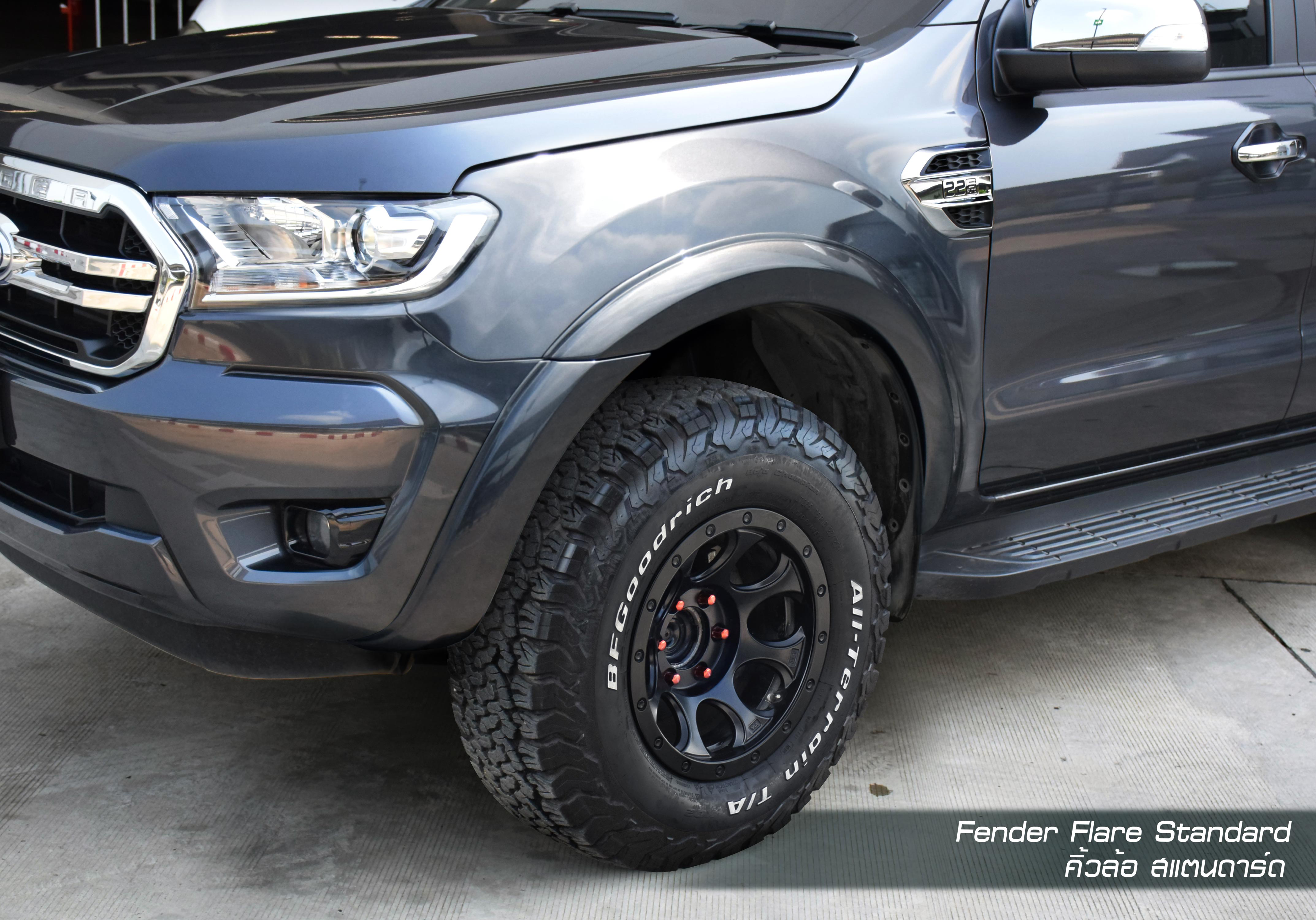 Ốp vè Standard RBS cho Ford Ranger