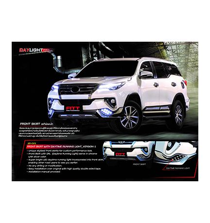 Lip trước FITT cho Toyota Fortuner